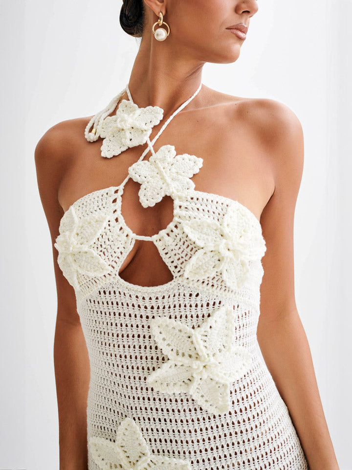 Kyla Floral Crochet Maxi Dress Jasmine's Boutique Australia