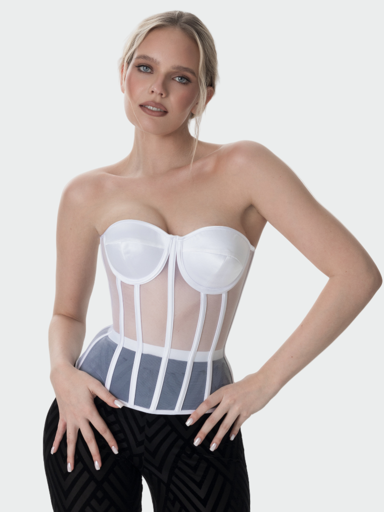 Noir Enigma Corset Jasmine's Boutique Australia