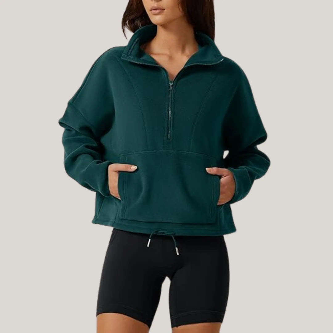 Urban Comfort Half-Zip Fleece Jasmine's Boutique Australia