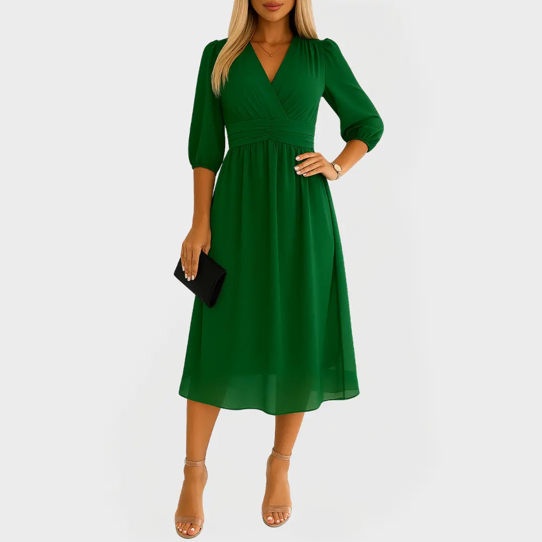 Airy Silk Chiffon Dress for Elegant Appearances Jasmine's Boutique Australia
