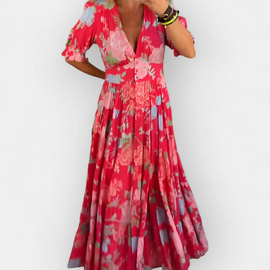 Light Floral Dress with Pockets Jasmine's Boutique Australia