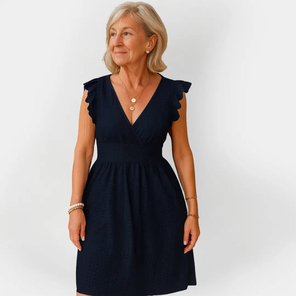 Impressive Dress with Puff Waist Jasmine's Boutique Australia