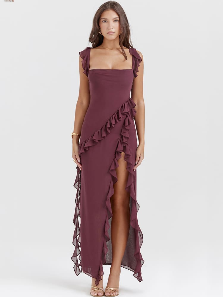 Mulberry Long Slip Dress Jasmine's Boutique Australia