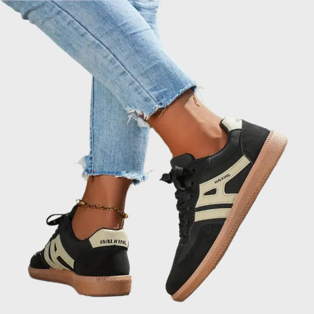 Mocha Stride Retro Sneakers Jasmine's Boutique Australia