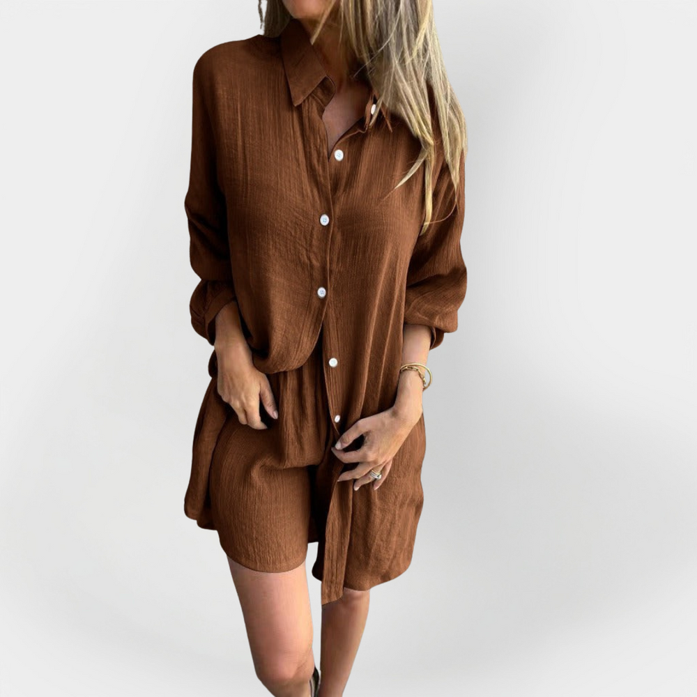 Daily Blouse & Shorts Set Jasmine's Boutique Australia