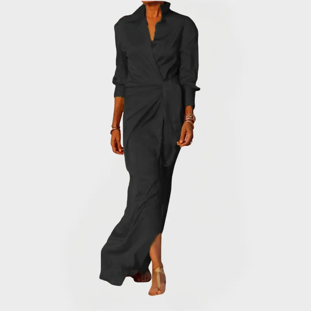 Long Dress for Formal Occasions with Bow Jasmine's Boutique Australia