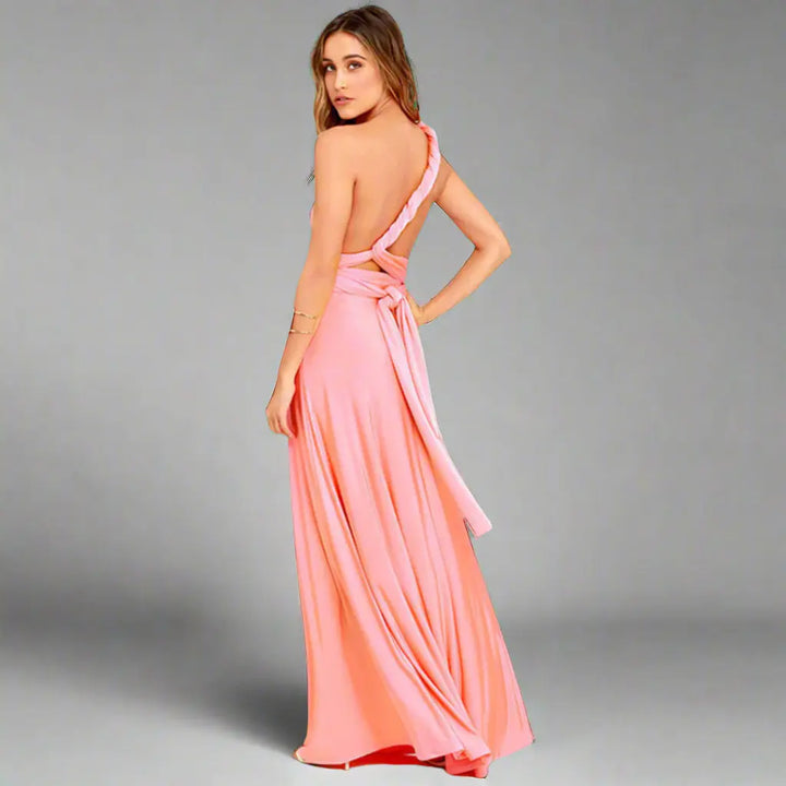 Transformative dress made from exquisite fabric Jasmine's Boutique Australia