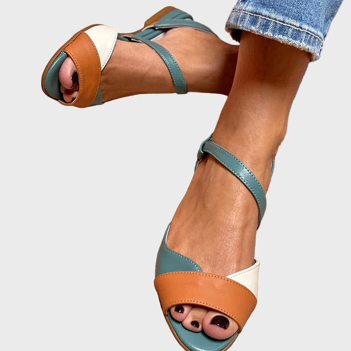 Trio Harmony Colorblock Sandals Jasmine's Boutique Australia