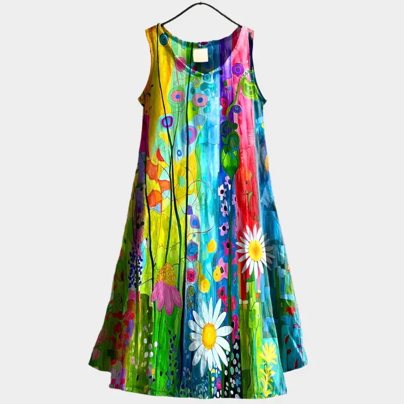 Vintage Floral Print Dress Jasmine's Boutique Australia