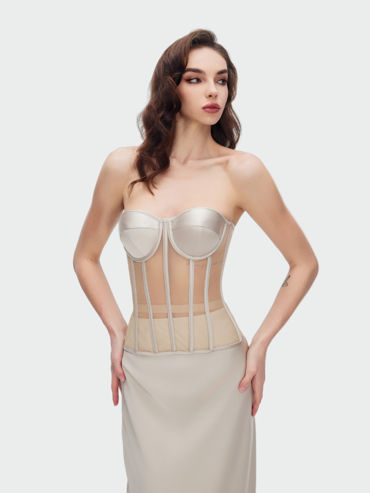 Noir Enigma Corset Jasmine's Boutique Australia