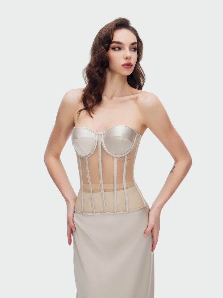 Noir Enigma Corset Jasmine's Boutique Australia