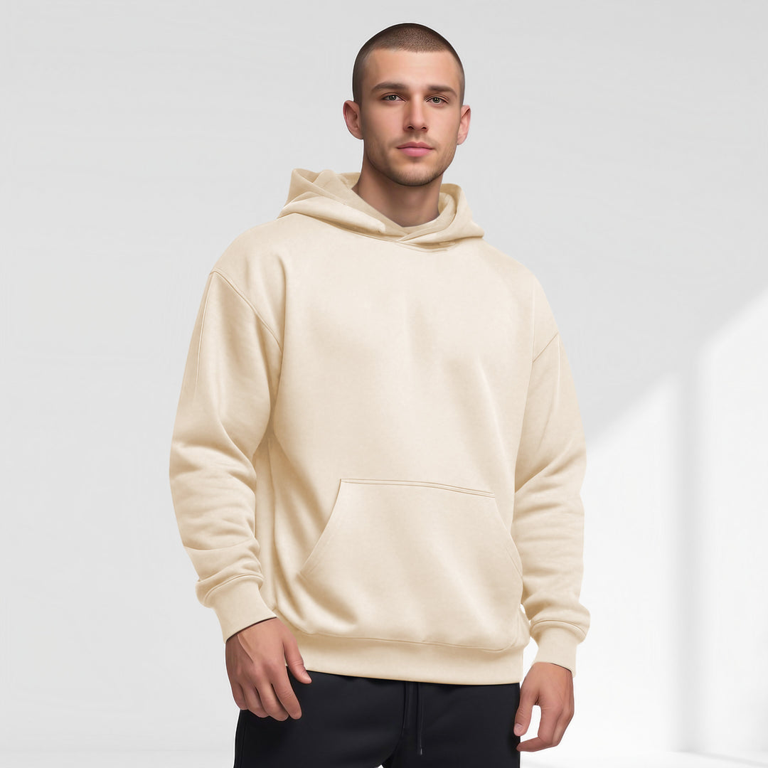 Men's Oversized Hoodie  Liora Lane Boutique  Cream / XL 50.00