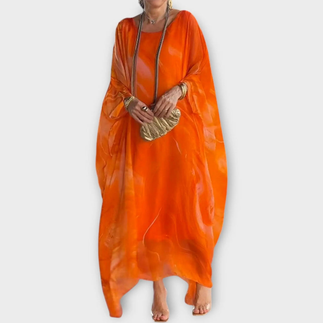 Maxi Kaftan with Sheer Texture Jasmine's Boutique Australia