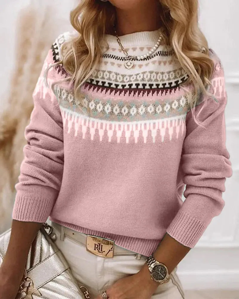 Nordic Charm Knit Sweater Jasmine's Boutique Australia