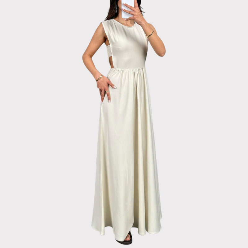 Delina | Cut-Out Maxi Dress Liora Lane Boutique