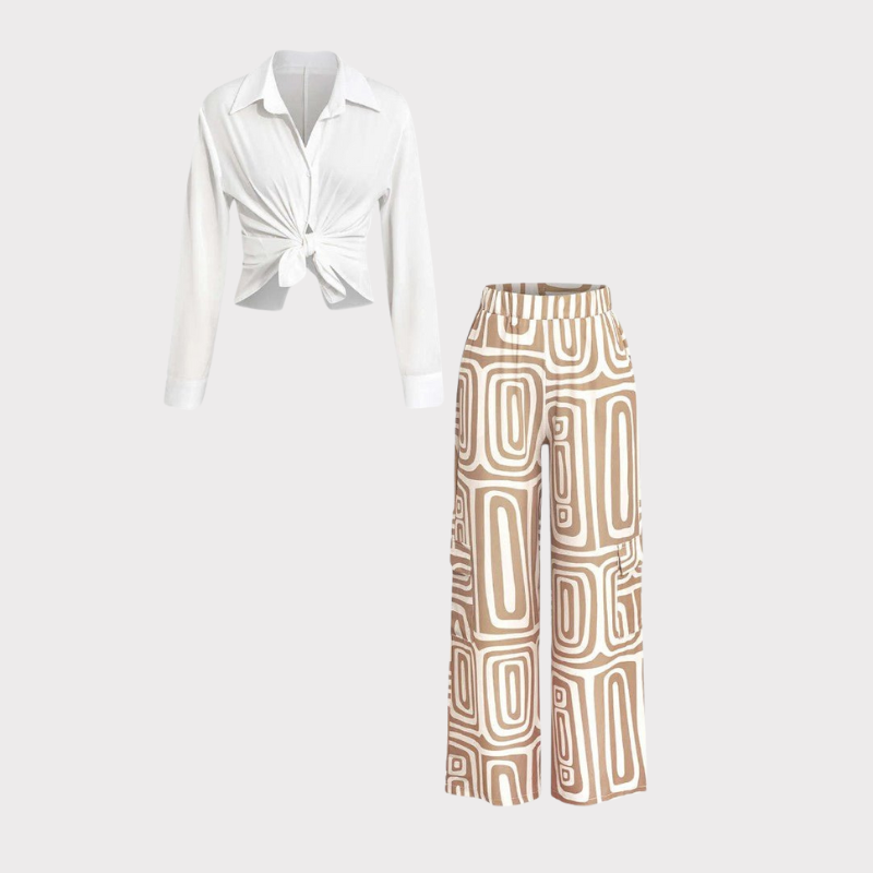 Calla | Long-Sleeve Two-Piece Set Liora Lane Boutique