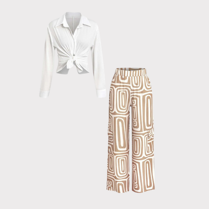 Calla | Long-Sleeve Two-Piece Set Liora Lane Boutique