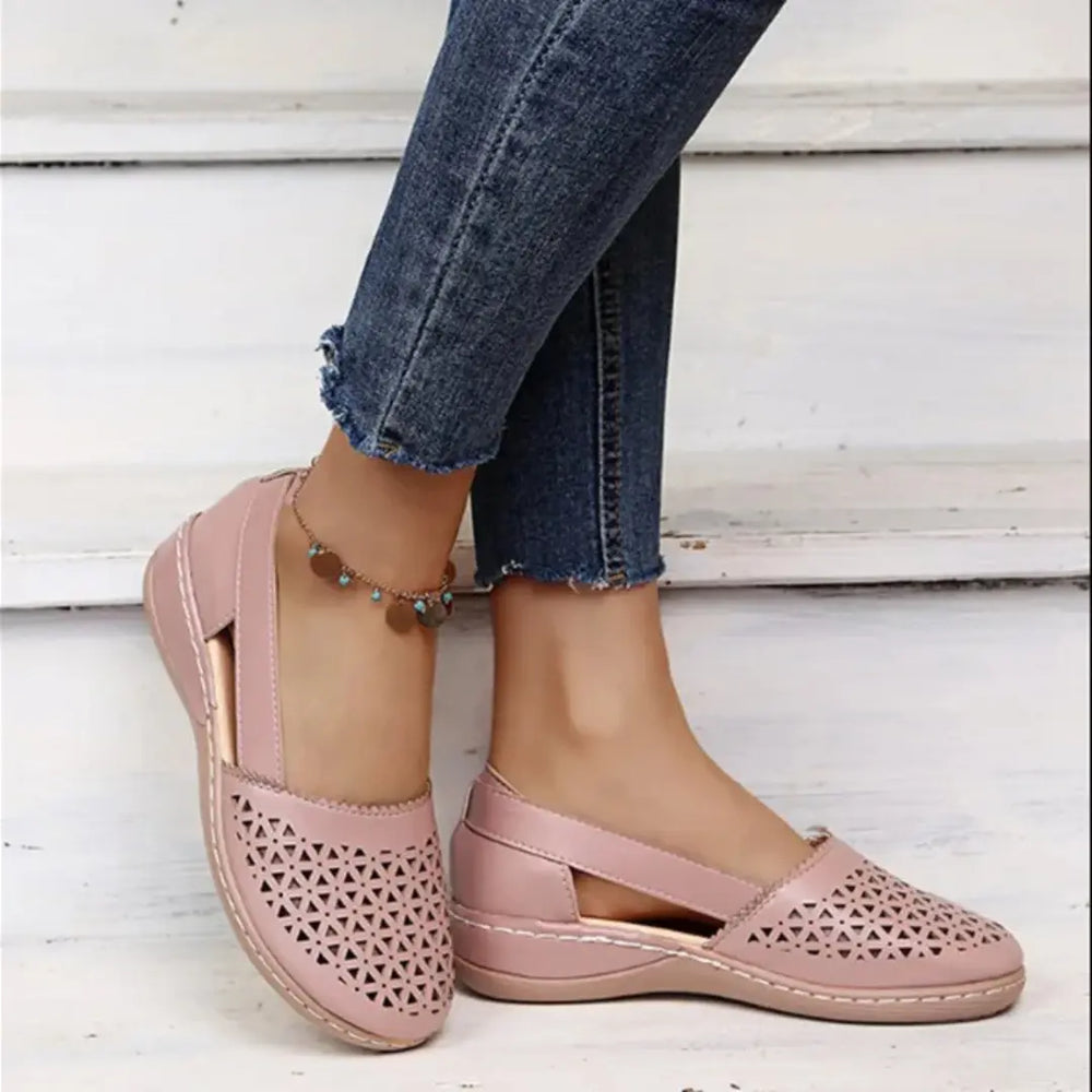 Breezy Comfort Cutout Flats Jasmine's Boutique Australia