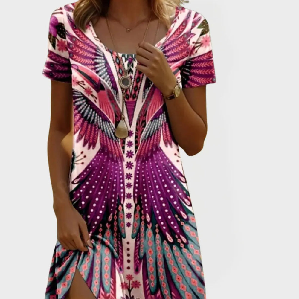 Vintage Dress with Short Sleeves Jasmine's Boutique Australia