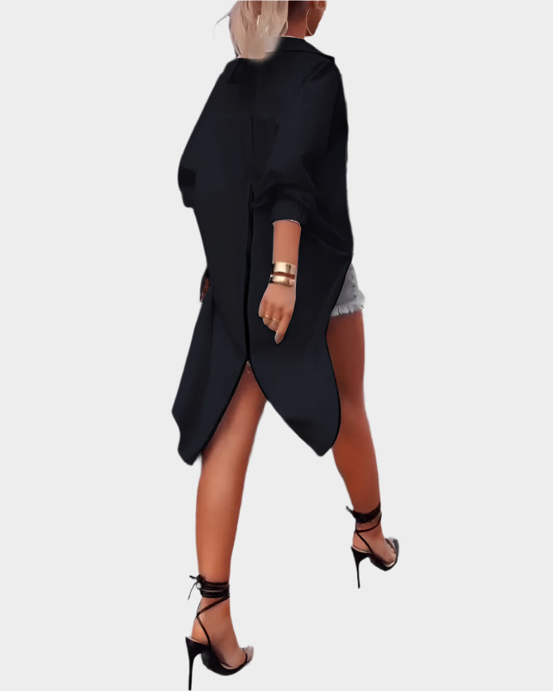 Shirt with Slit Jasmine's Boutique Australia