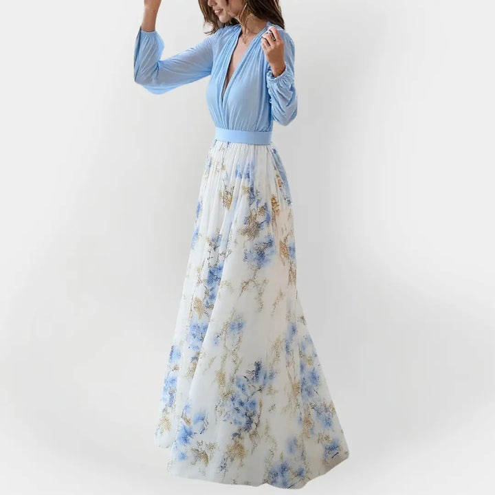 Maxi Dress with Floral Design Jasmine's Boutique Australia