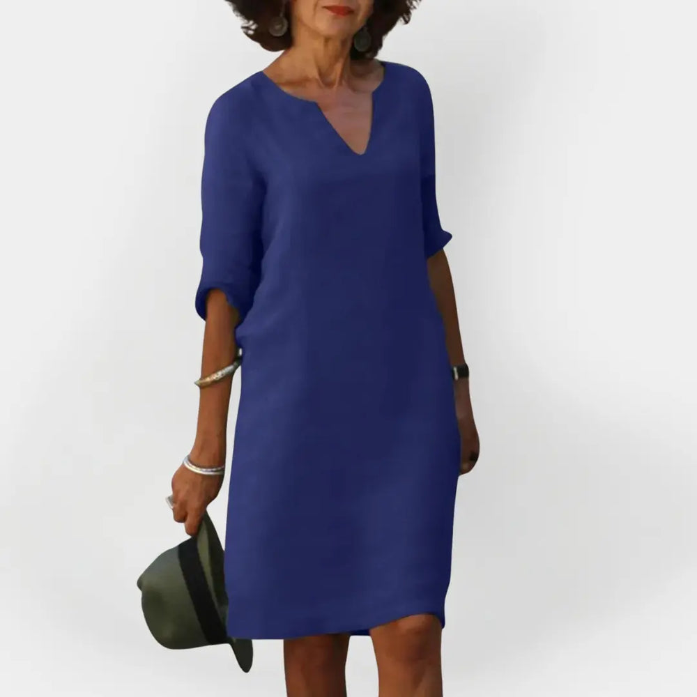 Everyday Dress with V Neckline Jasmine's Boutique Australia