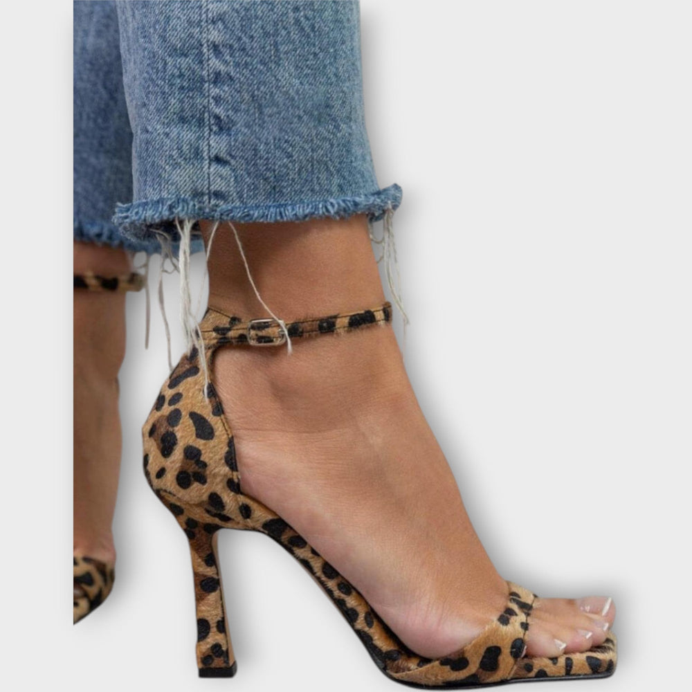 High Heels with Animal Print Jasmine's Boutique Australia