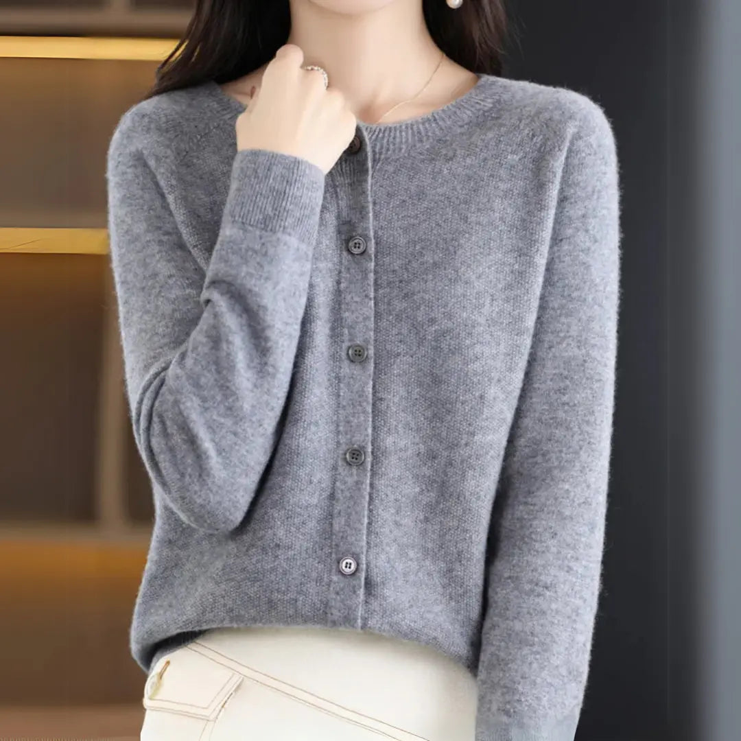 Rose Glow Button Cardigan Jasmine's Boutique Australia