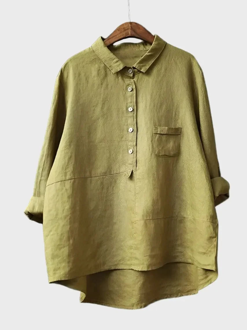 Breeze Linen Shirt Luxe-london.uk
