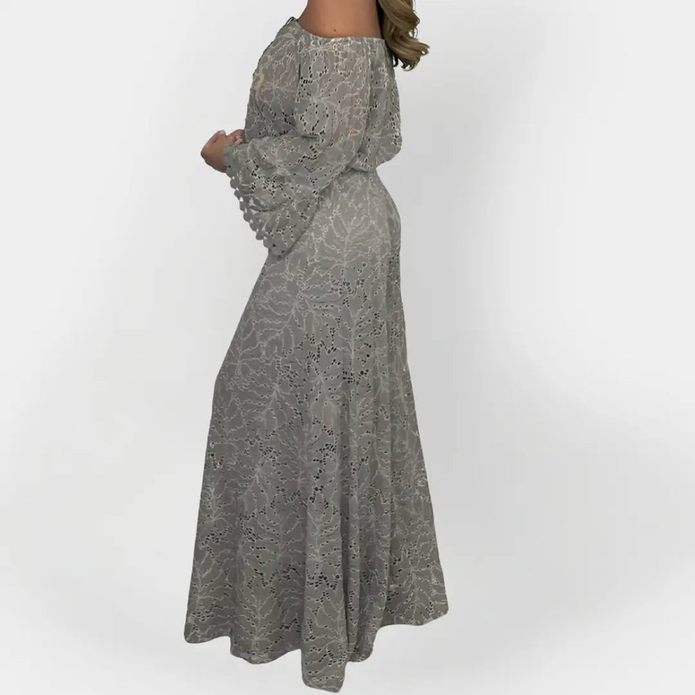 Full-Length Jumpsuit with Off-Shoulder Design and Lace Jasmine's Boutique Australia