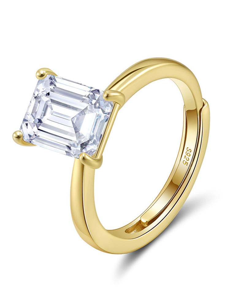 18 Karat Gold-Plated Ring Dusk Is Mine Jasmine's Boutique Australia