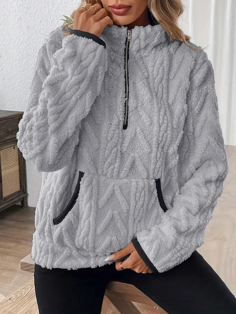 Claire | Fleece Pullover  Liora Lane Boutique Sweatshirt