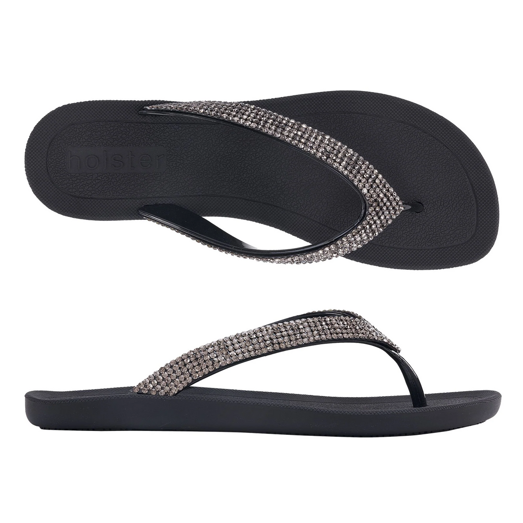 Holster Sparkle Noir Sandals Jasmine's Boutique Australia