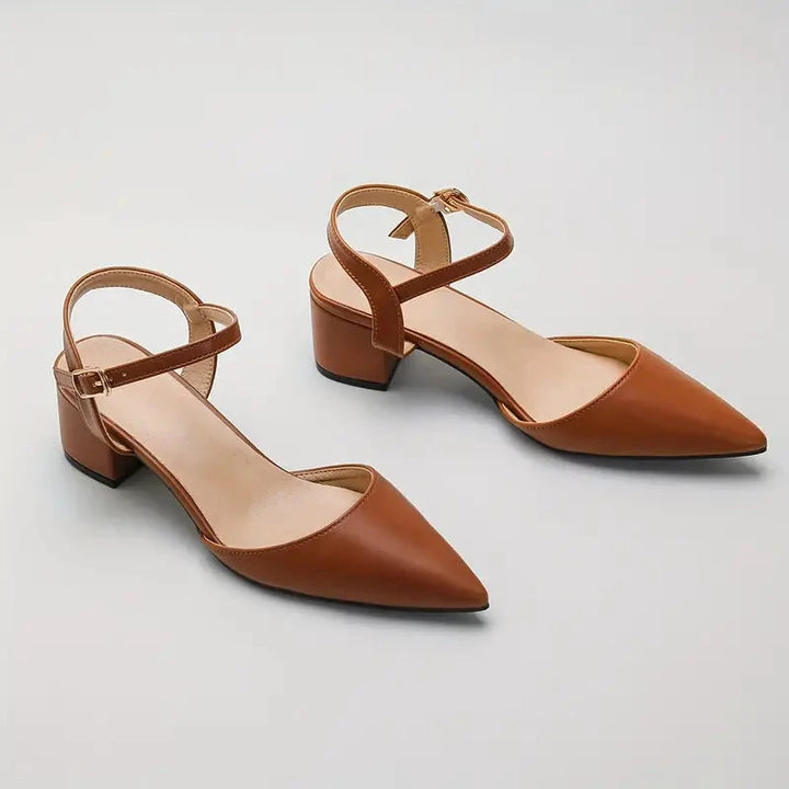 Zoe Block Heels  Liora Lane Boutique