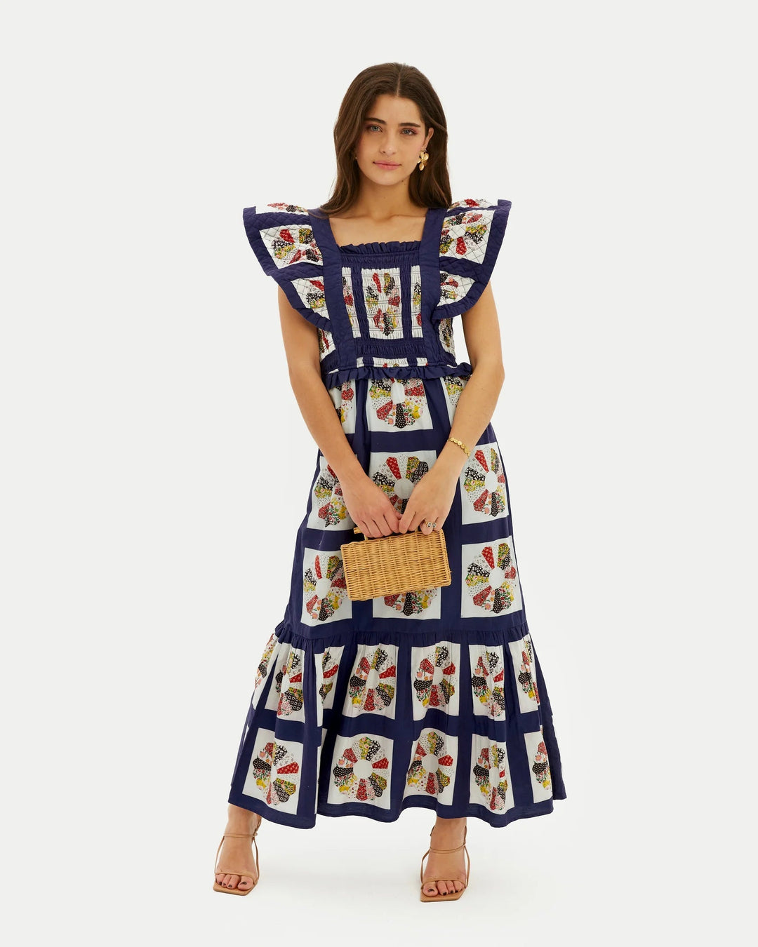 Printed Cotton Maxi Dress Jasmine's Boutique Australia