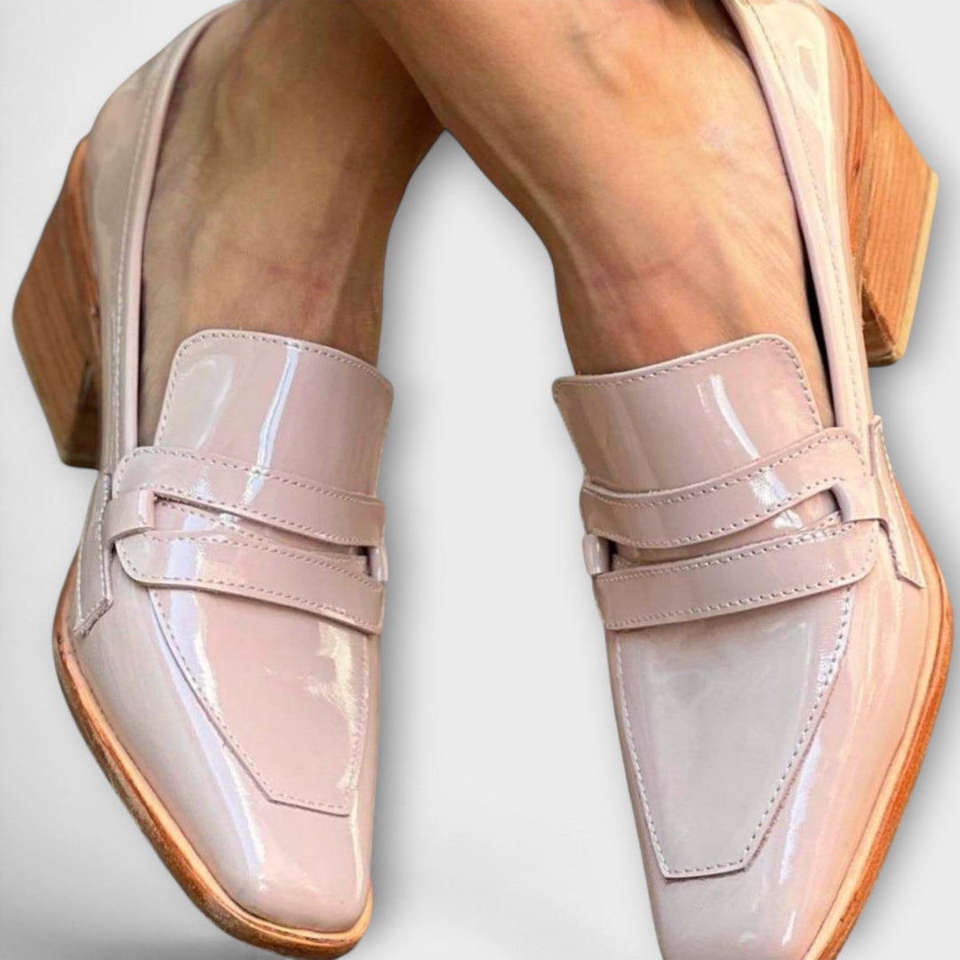 Elaine - Shiny Loafers Jasmine's Boutique Australia