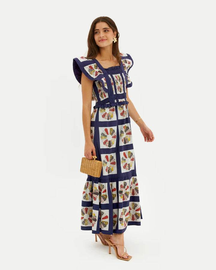 Printed Cotton Maxi Dress Jasmine's Boutique Australia
