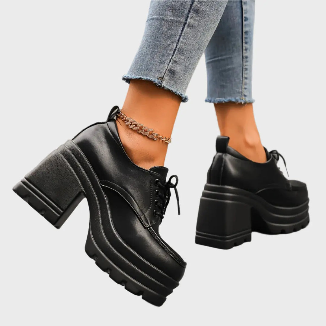 Retro Edge Chunky Platform Oxfords Jasmine's Boutique Australia
