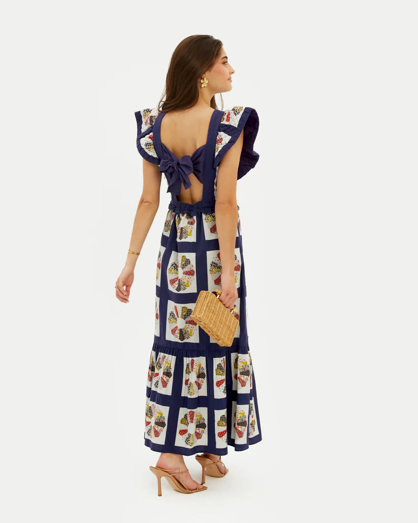 Printed Cotton Maxi Dress Jasmine's Boutique Australia
