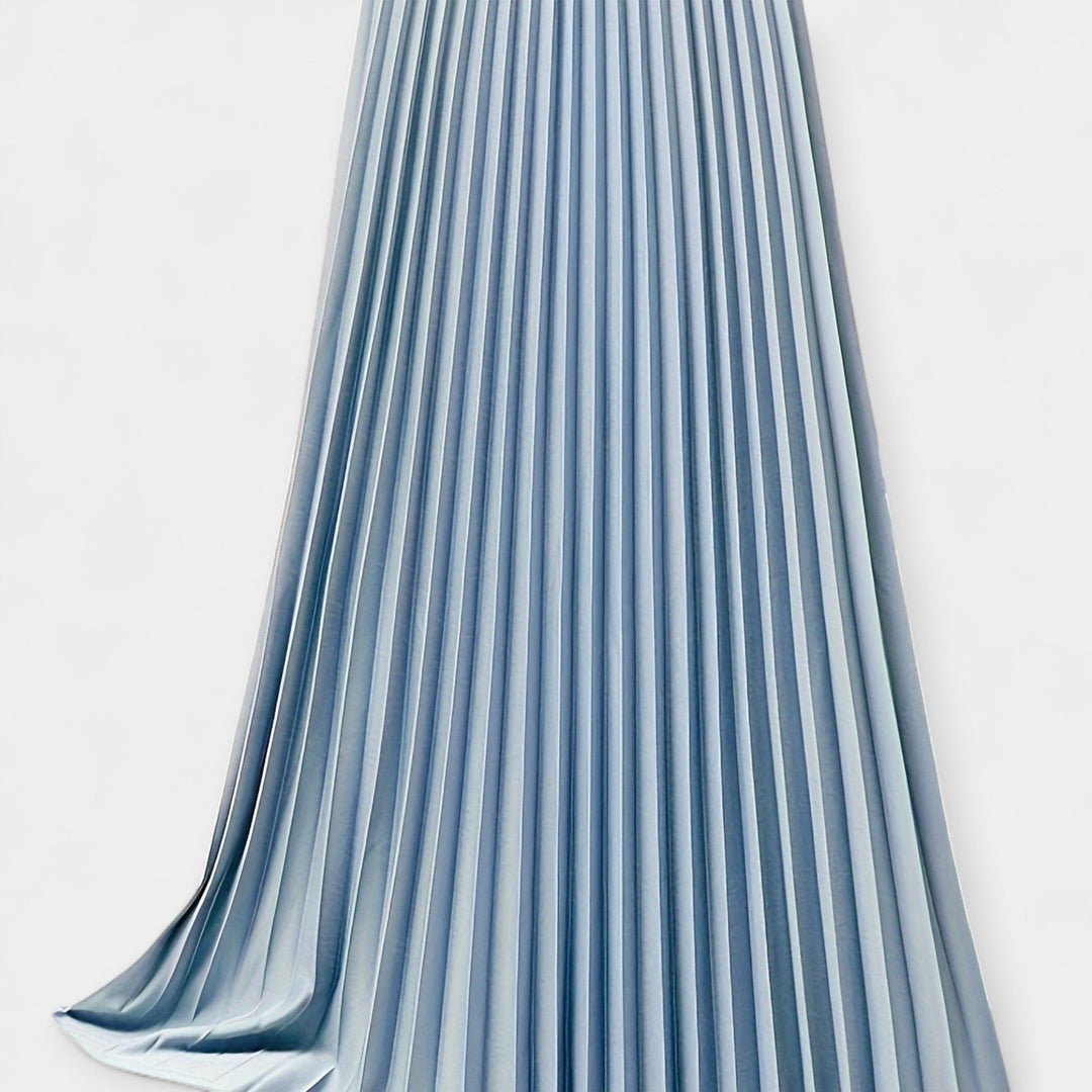 Long Pleated Satin Skirt Jasmine's Boutique Australia