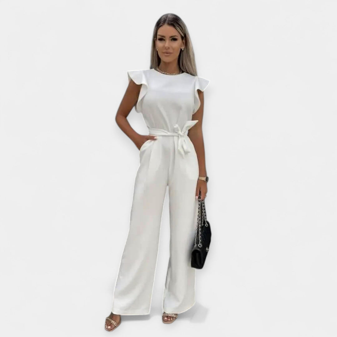 Full-Length Jumpsuit with Butterfly Sleeves Jasmine's Boutique Australia