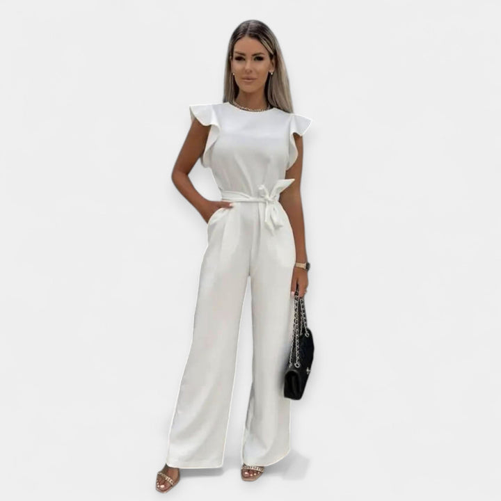 Full-Length Jumpsuit with Butterfly Sleeves Jasmine's Boutique Australia
