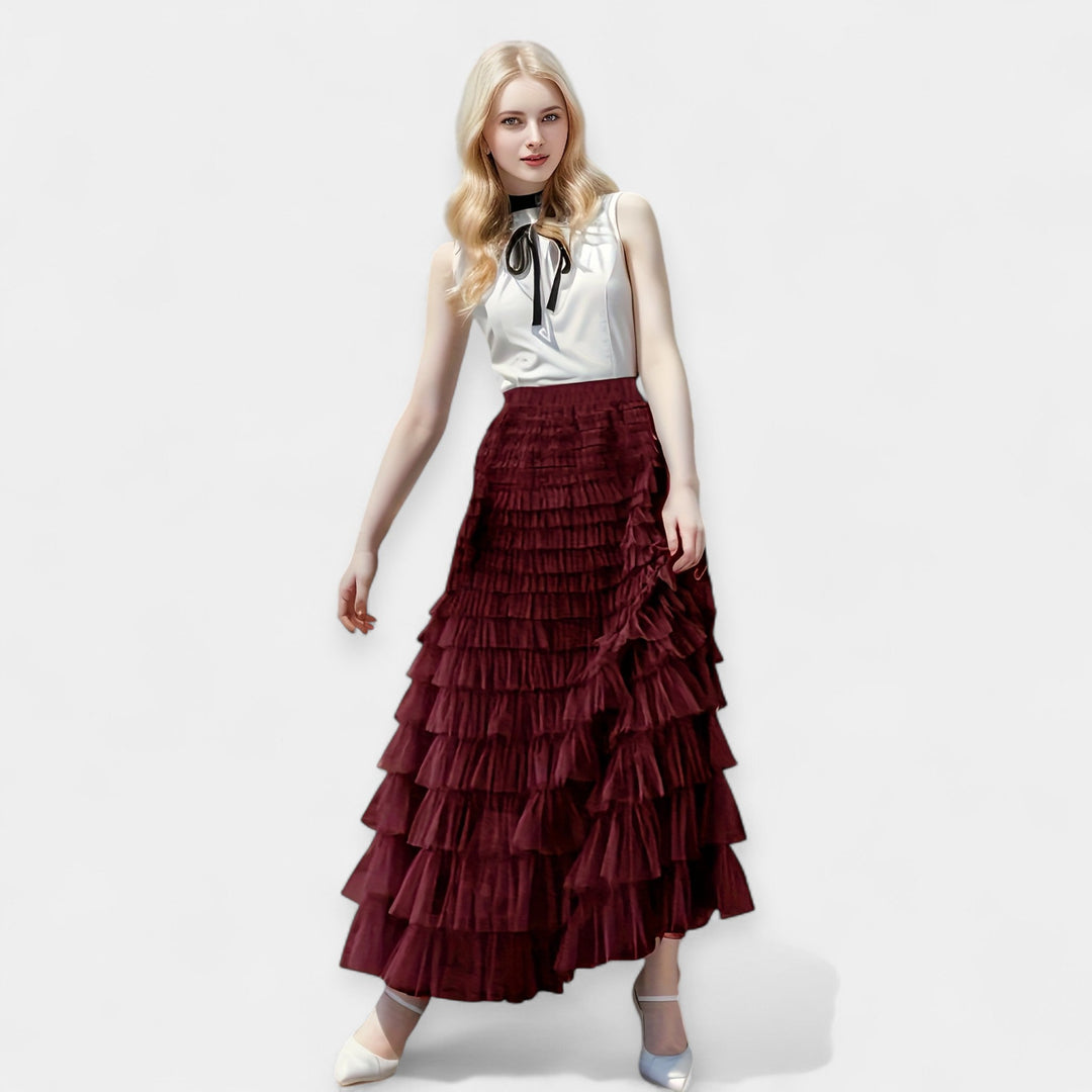 Elegant Tulle Skirt with Decorative Detail Jasmine's Boutique Australia
