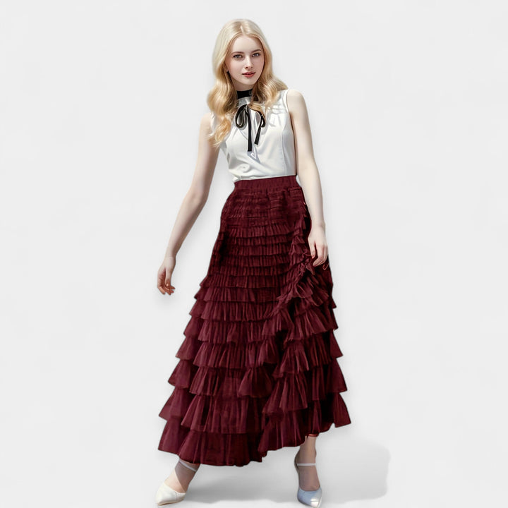 Elegant Tulle Skirt with Decorative Detail Jasmine's Boutique Australia