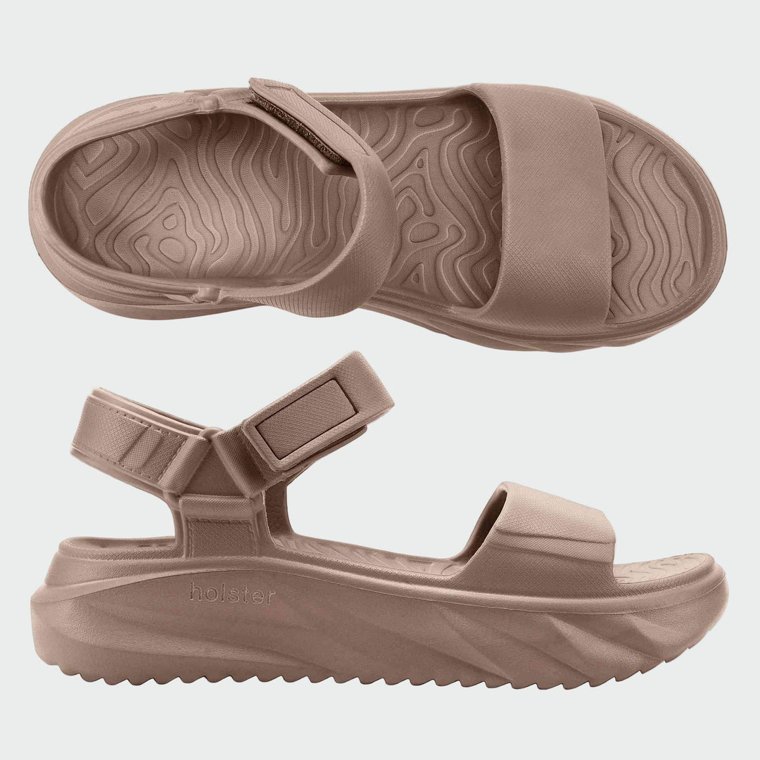 Mocha Platform Strap Sandals Jasmine's Boutique Australia