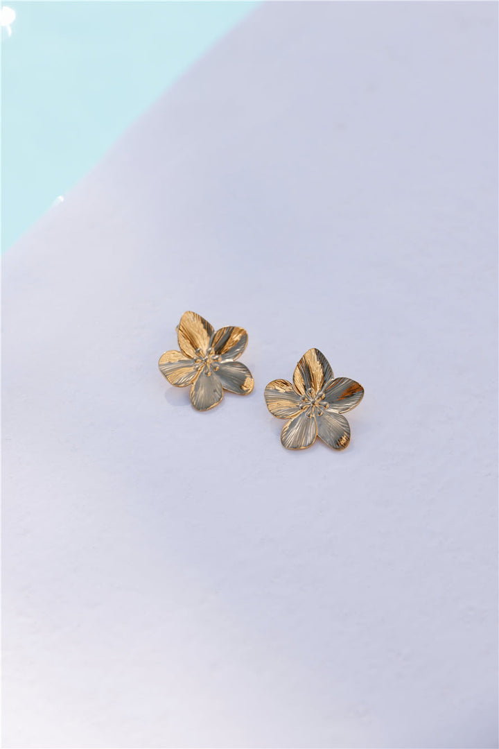 18 Karat Gold-Plated Fave Flower Earrings Jasmine's Boutique Australia