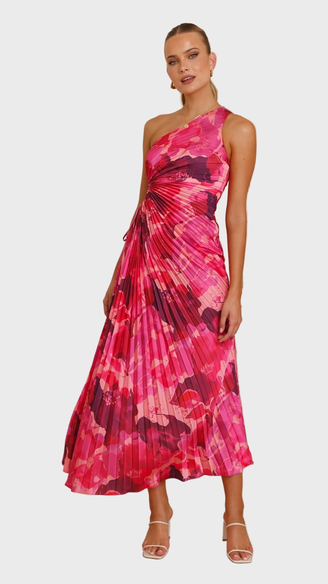 Ocean Breeze One-Shoulder Maxi Dress Jasmine's Boutique Australia