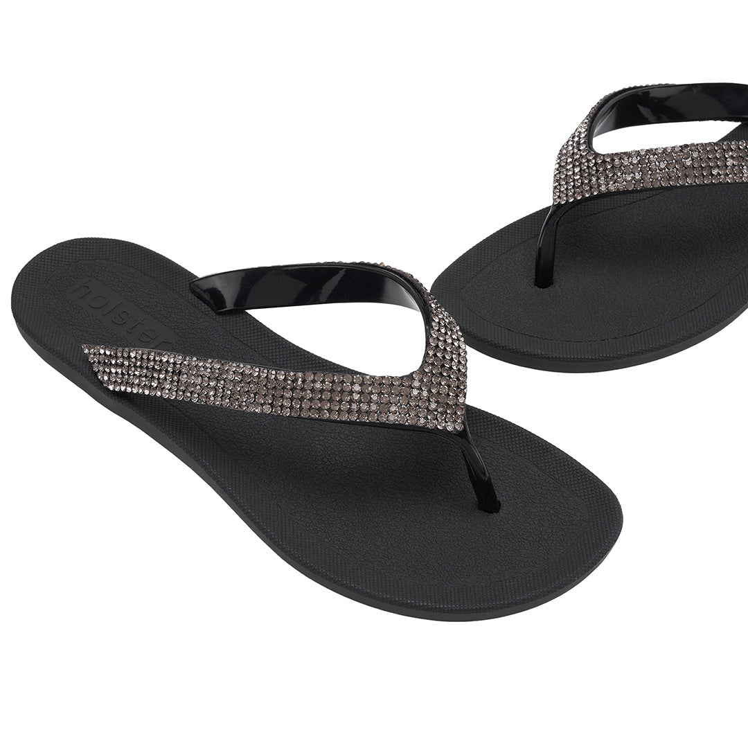 Holster Sparkle Noir Sandals Jasmine's Boutique Australia