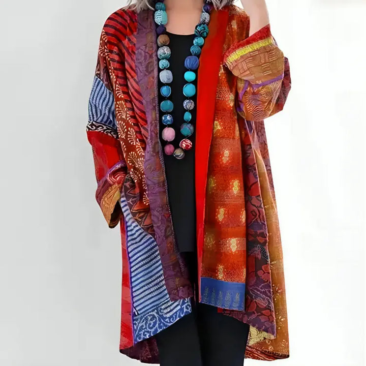 Ocean Mosaic Kimono Coat Jasmine's Boutique Australia