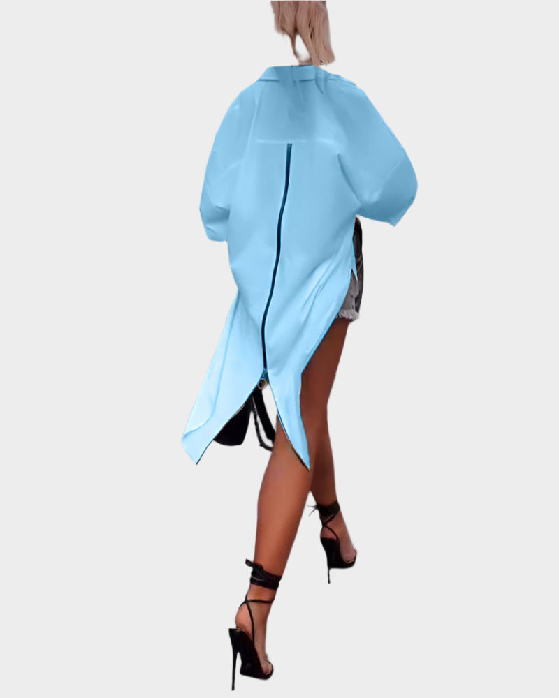 Shirt with Slit Jasmine's Boutique Australia